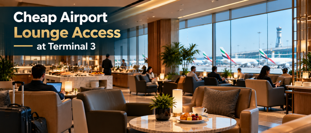 Cheap Airport Lounge Access at Terminal 3