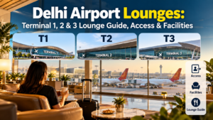 Delhi Airport Lounges Terminal 1, 2 & 3 Lounge Guide, Access & Facilities