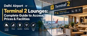 Delhi Airport Terminal 2 Lounges Complete Guide to Access, Prices & Facilities