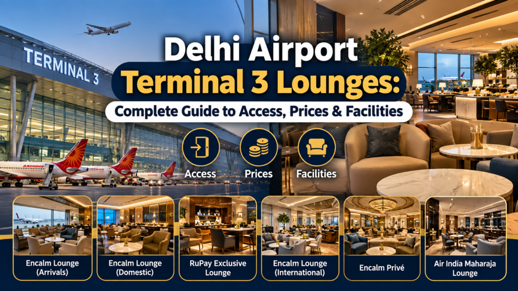 Delhi Airport Terminal 3 Lounge Guide